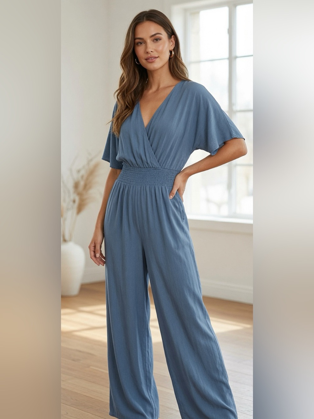 VENUS Blue Jumpsuit